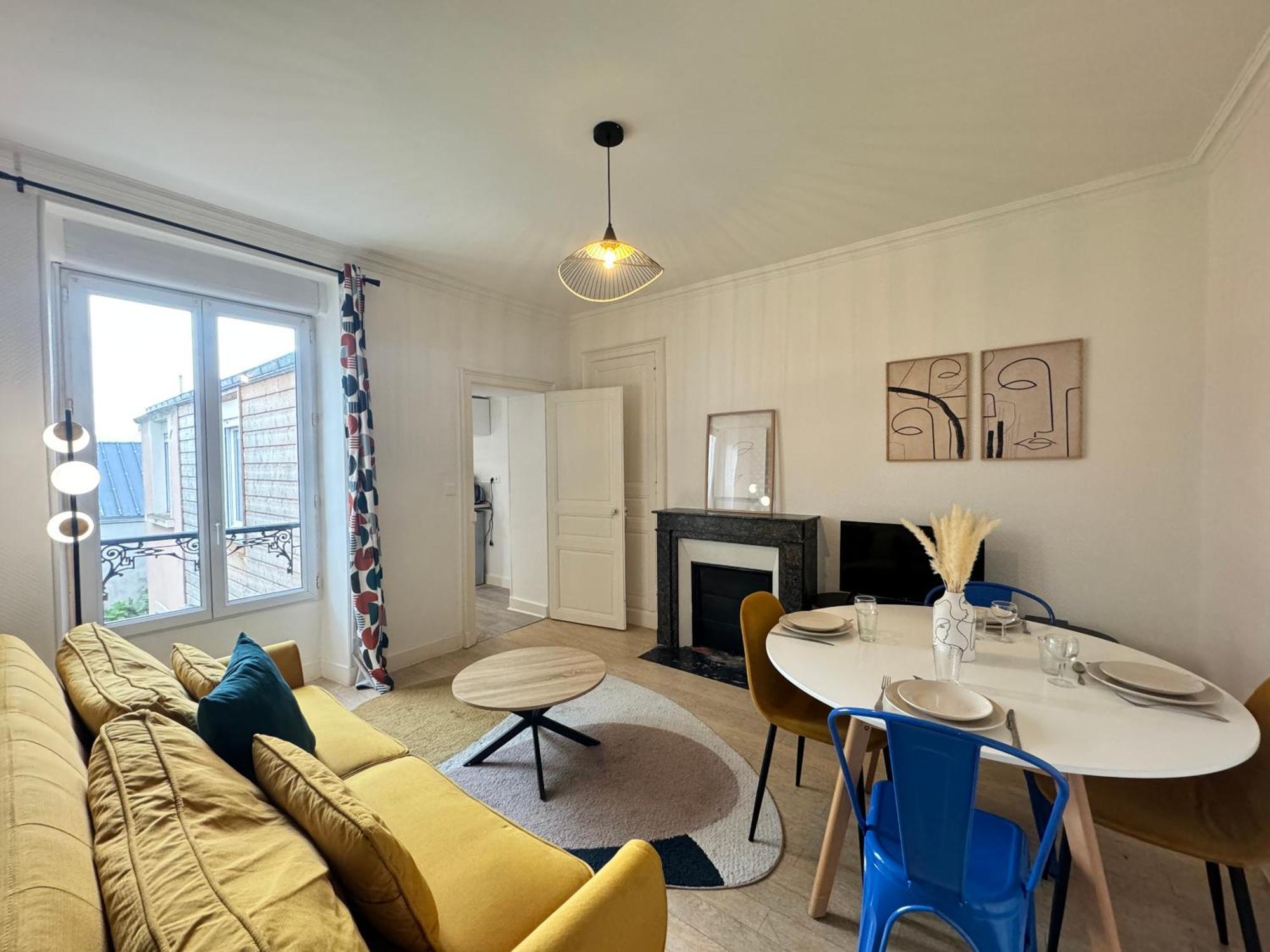 Jaures 2 - Tramway - Gare - Centre - 4 Pers Apartment Le Mans Ngoại thất bức ảnh